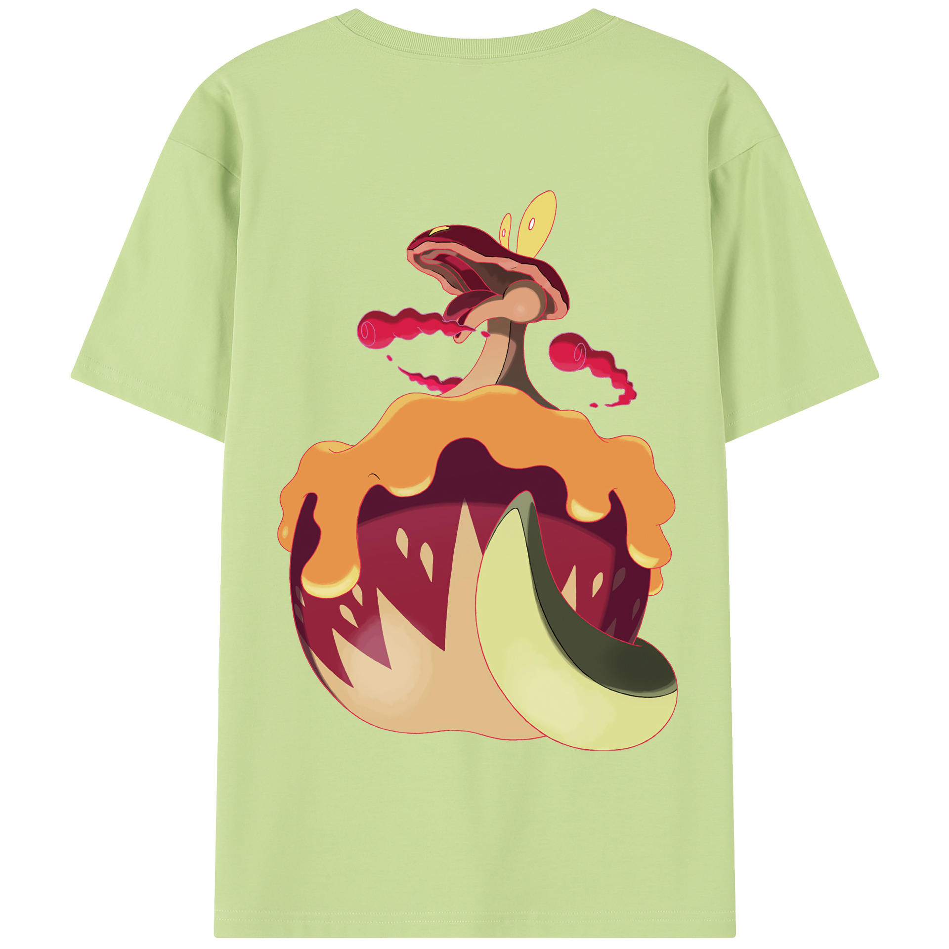 （画像用） ポケットモンスター Pokémon 綿100％半袖Tシャツ（背面プリント）
